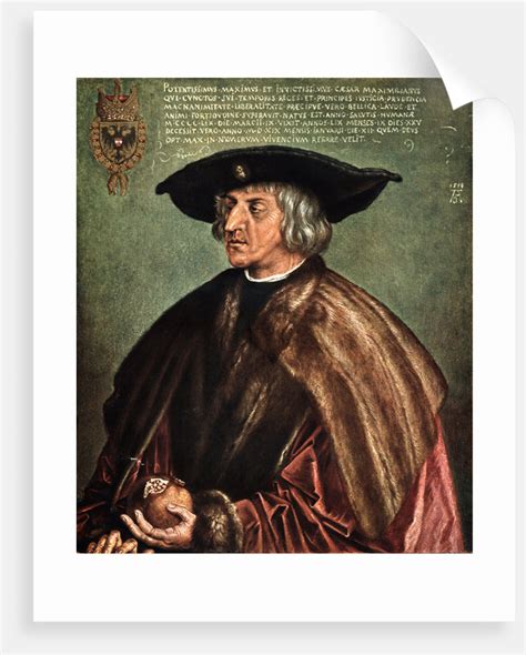 Kaiser Maximilian I by Albrecht Dürer: Buy fine art print